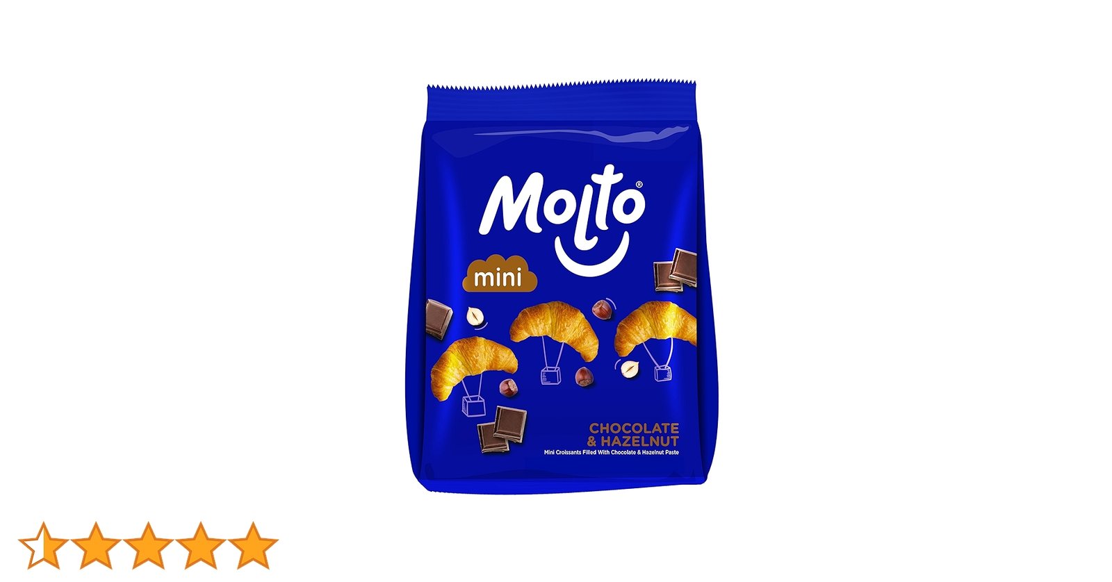 مولتو ميني كرواسون بالشوكولاتة - 30 جرام