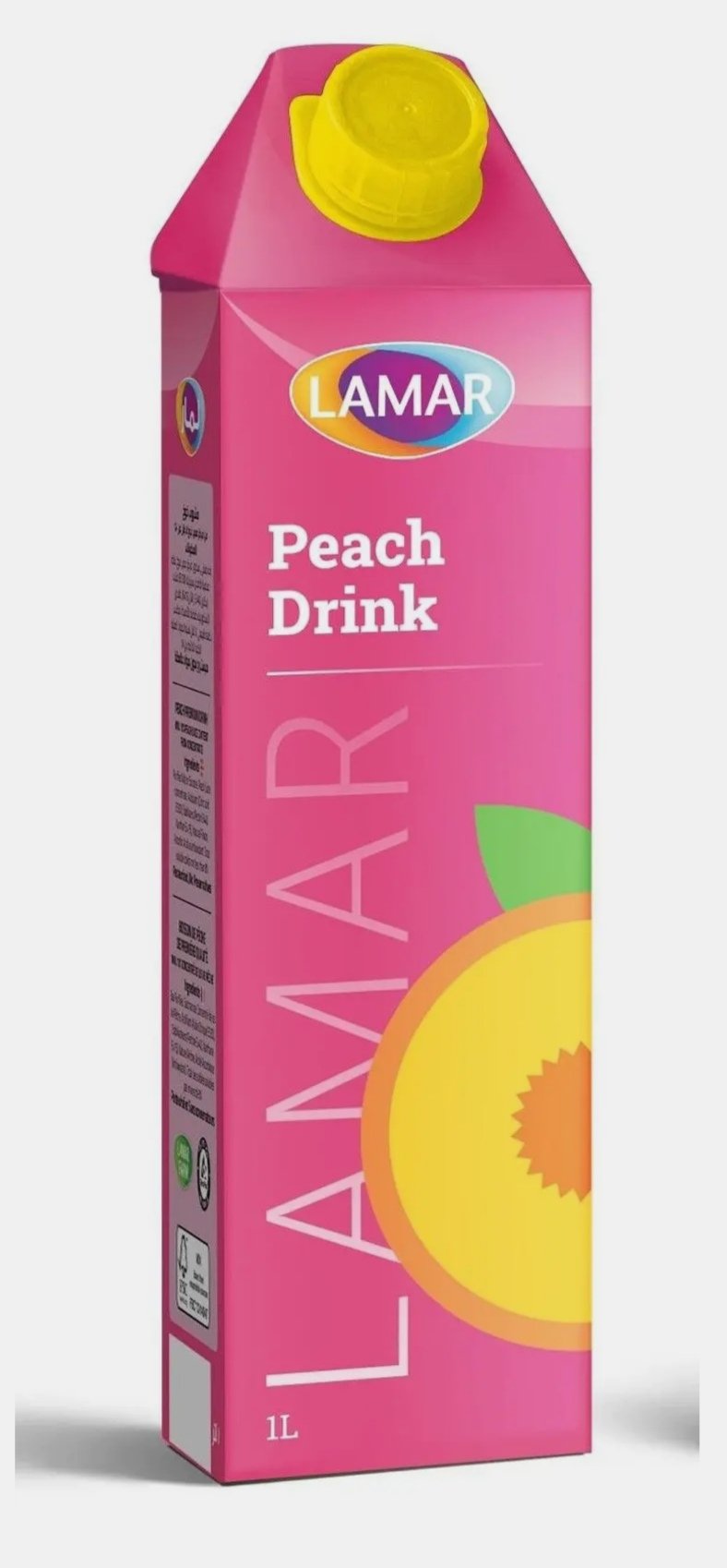 لامار شراب خوخ 1 لتر
