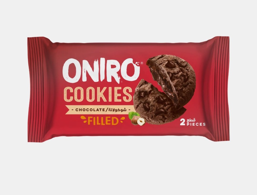 اونيرو كوكيز بالشوكولاته قطعتان 40 جم