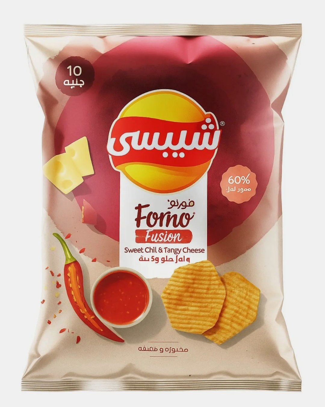 فورنو فيوجين جبنة وفلفل حلو 42 جم
