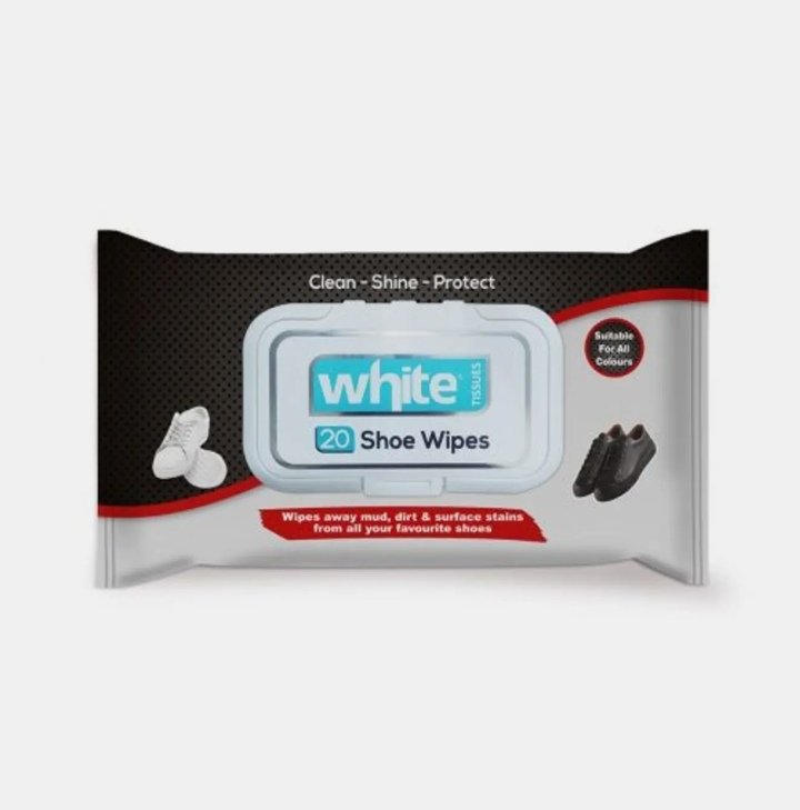 وايت مناديل مبللة ملمع احذية 20 منديل