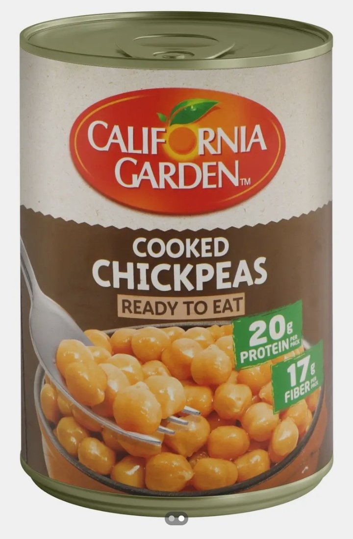 كاليفورنيا حمص مسلوق سهل الفتح 400 جم