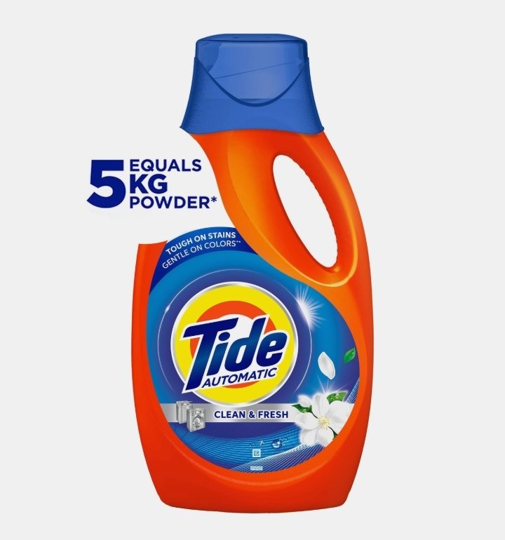 تايد جل غسيل اوتوماتيك ابيض والوان 2.5 لتر