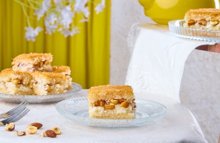 كنافه مكسرات 1 كيلو