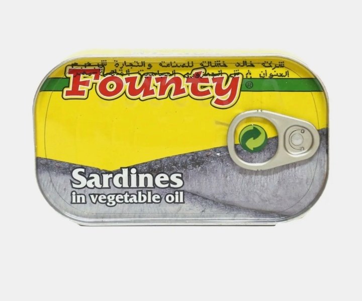 سردين فونتي مملح 125 جم
