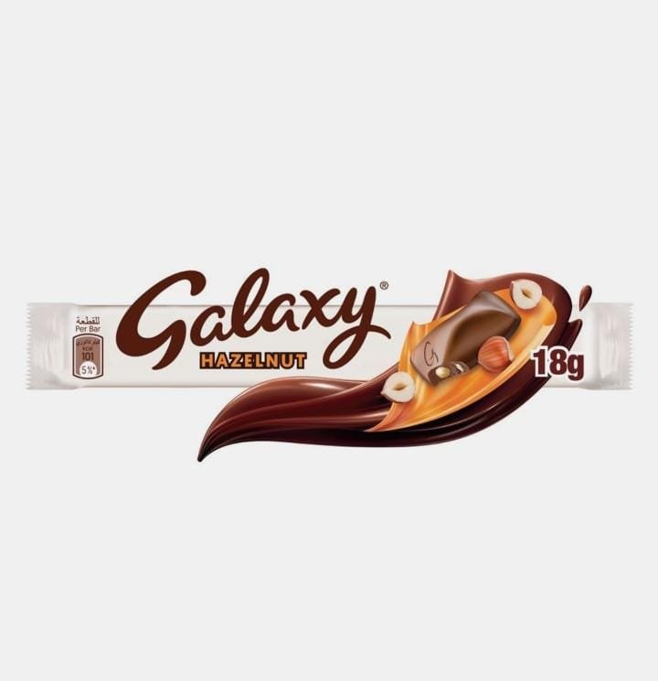جالاكسي بار شوكولاته بالبندق 18 جم
