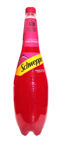 شوبيس مشروب فوار بنكهه الرمان في بلاستيكية 0.95