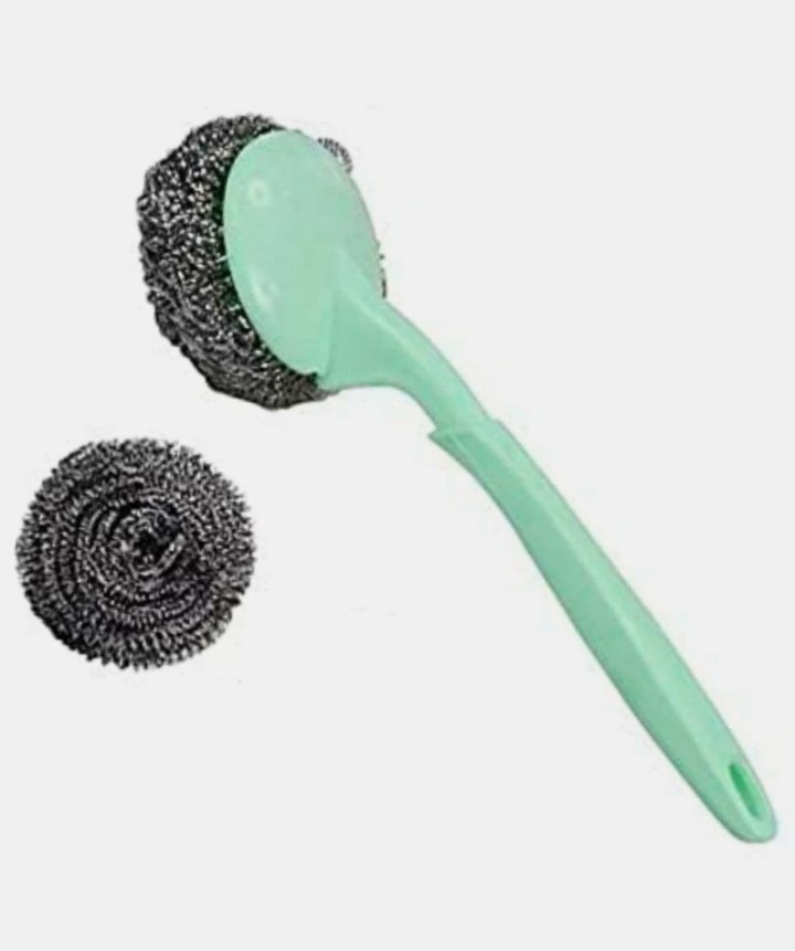 NOUVAL STAINLESS STEEL SCOURER 1 PIECE