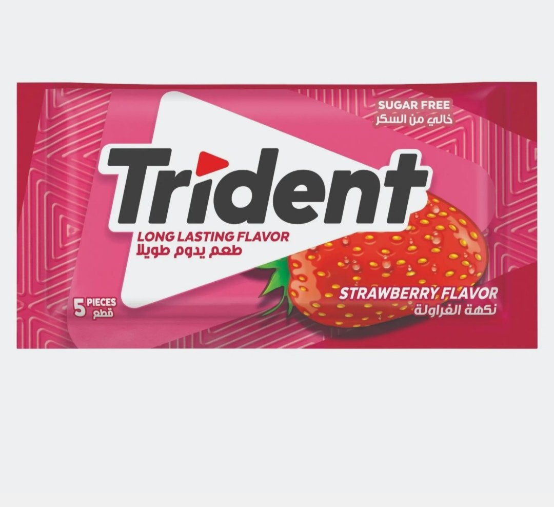ترايدنت فراولة 5 قطع