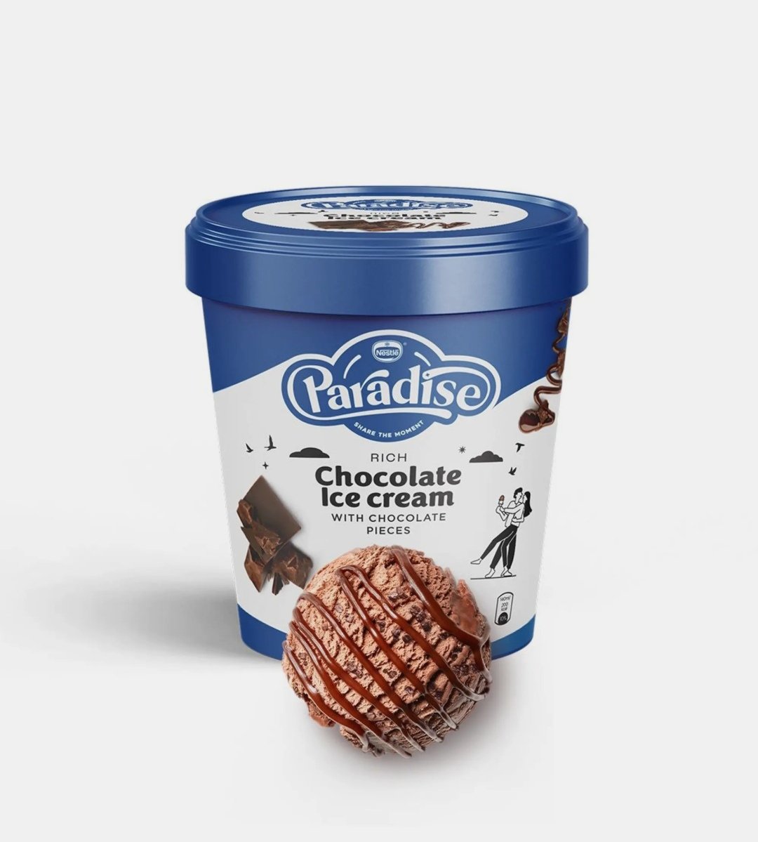 باراديس ايس كريم شوكولاته كوب 140 مل