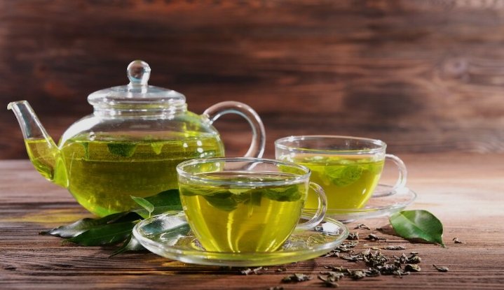 براد شاي أخضر نعناع