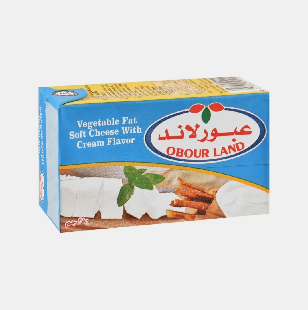 العبور لاند جبنة طرية دسمنباتية بنكهه الكريمة 250 جرام