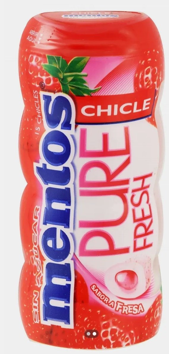 منتوس علطة نقية طازجة بنطهه الفراولة خالية من السكر 30 جرام