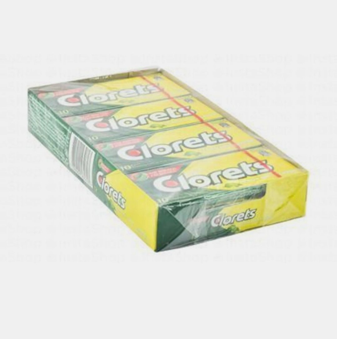 علكة كلورتس بنكهه الليمون والنعناع