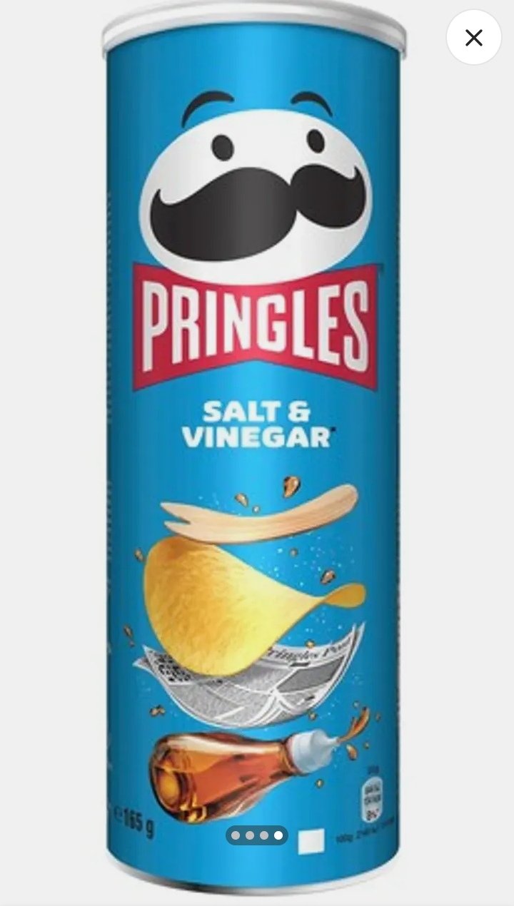 بررنجلز بطاطس خل وملج 165 جم