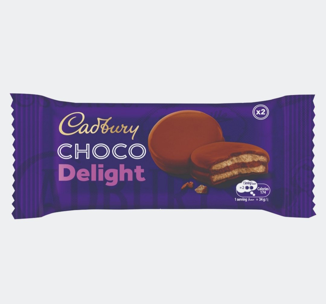 كادبري بسكويت شوكولاته تشوكو ديلايت 34 غرام