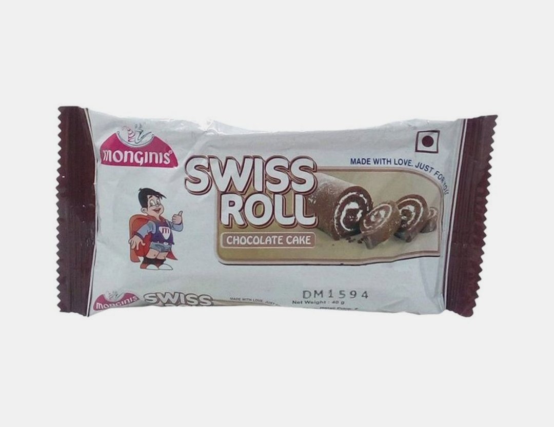 سويسرول شوكولاته مونجيني بارتي 240 جرام