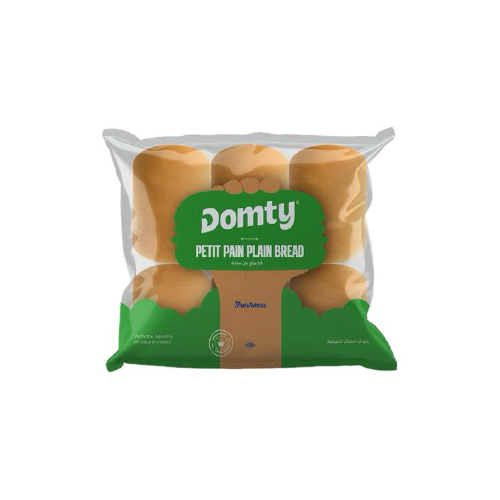 دومتي خبز بيتي بان سادة 6قطع