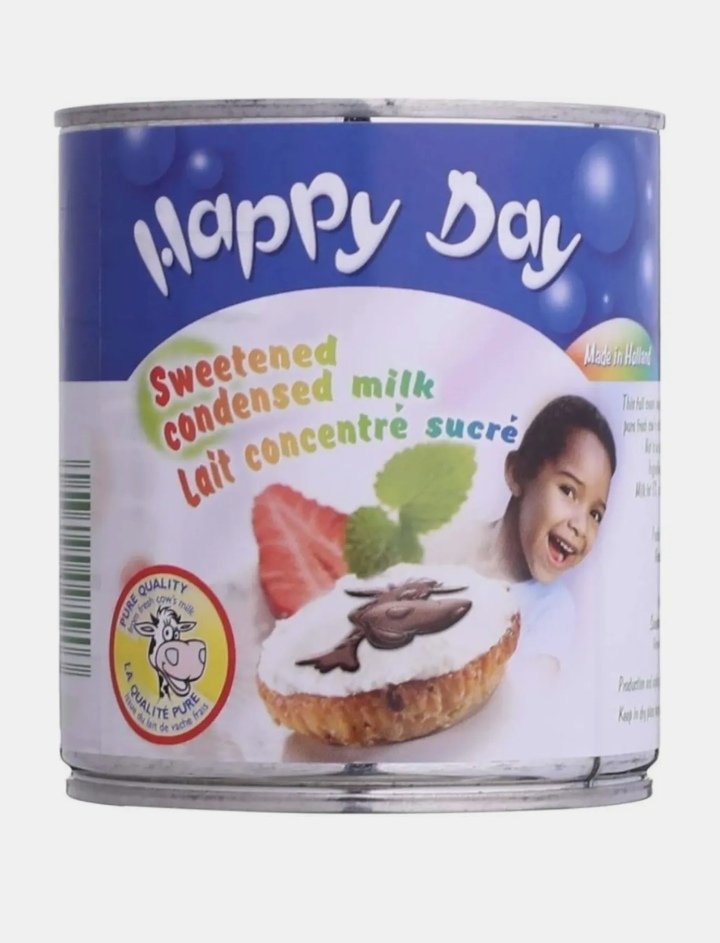 هابي داي لبن مركز محلي بالسكر 397 جم